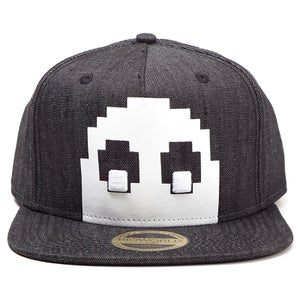 Pac-Man Blinky Denim Snapback - Charcoal
