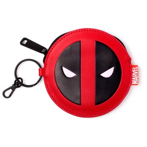 Marvel Deadpool Men's Coin Purse Wallet - Red