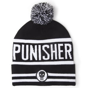 Marvel Punisher Men's Beanie Hat - Black