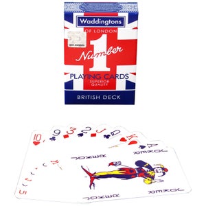 Waddingtons Number 1 Playing Cards - Union Jack Edition