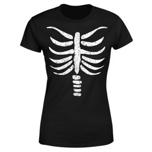 Skeleton Women's T-Shirt - Black