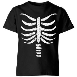 Skeleton Kids' T-Shirt - Black
