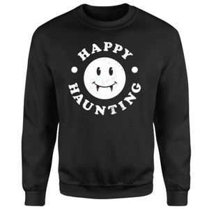 Happy Haunting Sweatshirt - Black