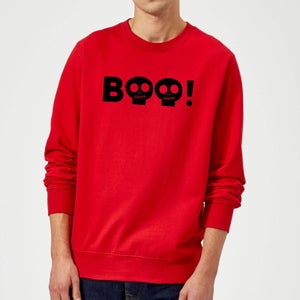 Boo! Sweatshirt - Red