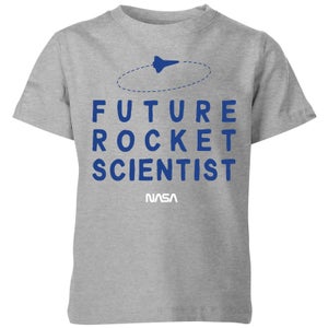 NASA Space Cadets Future Rocket Scientist Kids' T-Shirt - Grey