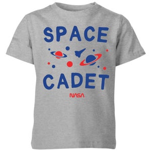 NASA Space Cadets Galaxy Kids' T-Shirt - Grey