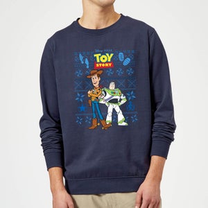 Disney Toy Story Christmas Sweatshirt - Navy