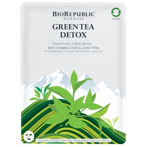 BioRepublic SkinCare Green Tea Detox Purifying Sheet Mask