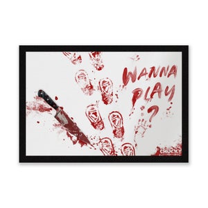 Tapis d'entrée Chucky Wanna Play ? 40*60 cm - Exclue Zavvi