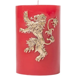 Game of Thrones Sculpted Insignia Candle - Lannister