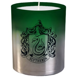 Harry Potter Large Glass Candle - Slytherin