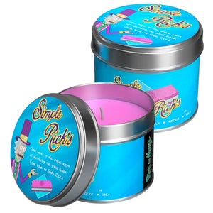 Rick and Morty Simple Rick's Wafer Candle