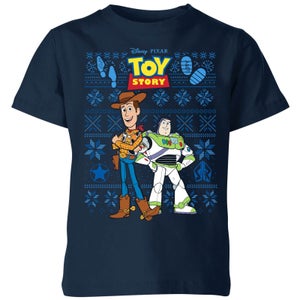 T-Shirt de Noël Homme Disney Toy Story - Bleu Marine