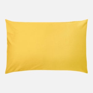 ïn home 200 Thread Count 100% Cotton Pillowcase Pair - Yellow