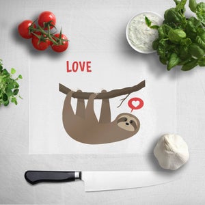 Sloth Love Chopping Board
