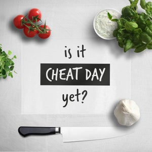 Is It Cheat Day Yet? Chopping Board