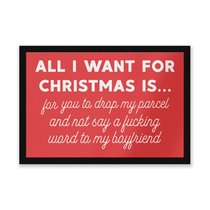 All I Want for Christmas... Entrance Mat