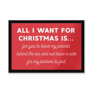 All I Want for Christmas... Entrance Mat