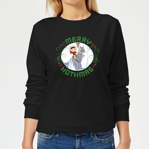 Star Wars Merry Hothmas Women's Christmas Sweatshirt - Black