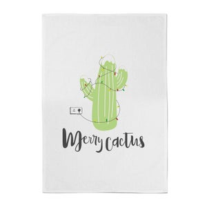 Merry Cactus Cotton Tea Towel