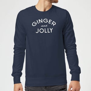 Ginger and Jolly Christmas Sweatshirt - Navy