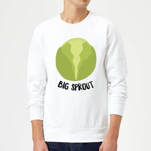 Big Sprout Christmas Sweatshirt - White