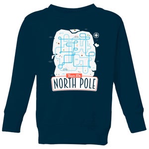 Kids' Christmas Sweatshirt - Navy