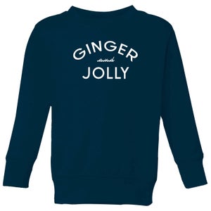 Ginger and Jolly Kids' Christmas Sweatshirt - Navy