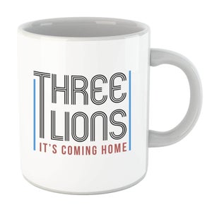 Three Lions Its Coming Home Mug