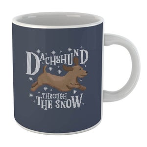 Dachshund Through The Snow Mug