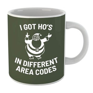 I Got Hos In Different Area Codes Mug
