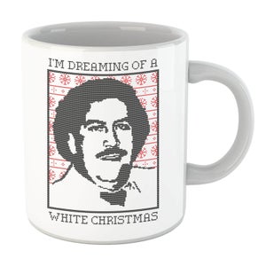 I'm Dreaming Of A White Christmas Pablo Escobar Mug