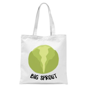 Big Sprout Tote Bag - White
