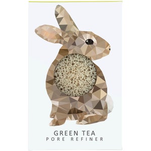 The Konjac Sponge Company Woodland Rabbit Pure Konjac Mini Pore Refiner - Green Tea 12g