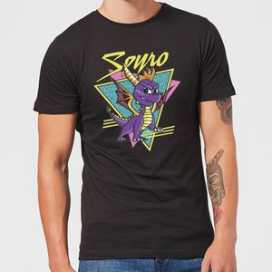 Spyro Retro Herren T-Shirt - Schwarz
