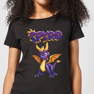 Spyro Full Damen T-Shirt - Schwarz
