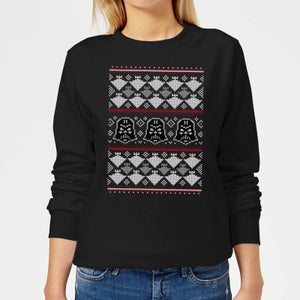 Star Wars Imperial Darth Vader Women's Christmas Sweatshirt - Black