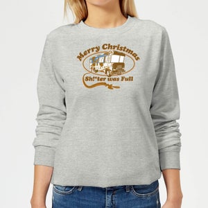 National Lampoon R.V. Women's Christmas Sweatshirt - Grey