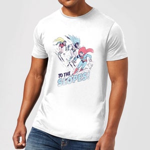 T-Shirt DC To The Slopes! Christmas - Bianco - Uomo