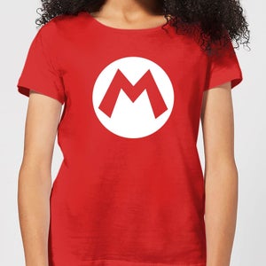 Nintendo Super Mario Logo Women's T-Shirt - Red