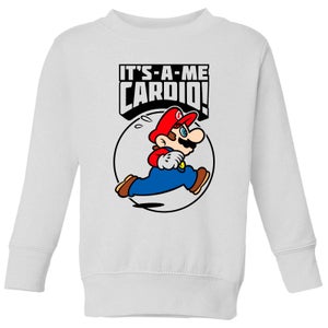 Nintendo Super Mario Cardio Kids' Sweatshirt - White