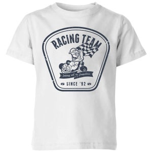 Nintendo Mario Kart Racing Team Kids' T-Shirt - White