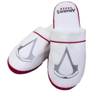 Assassin's Creed White Slippers - UK 5-7