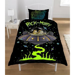 Rick & Morty Spaceship Duvet Set