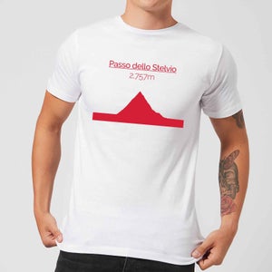 Summit Finish Passo Dello Stelvio Men's T-Shirt - White
