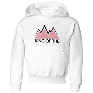 Summit Finish King Of The Mountains Kids' Hoodie - White