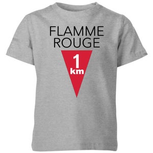Summit Finish Flamme Rouge Kids' T-Shirt - Grey