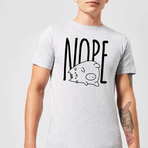 Nope Men's T-Shirt - Grey