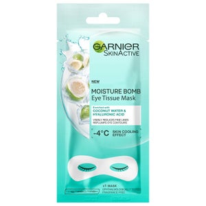Garnier Skin Active Moisture Bomb Eye Tissue Mask Coconut Water & Hyaluronic Acid