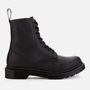 Dr. Martens Women's 1460 Pascal Virginia Leather 8-Eye Boots - Black Mono